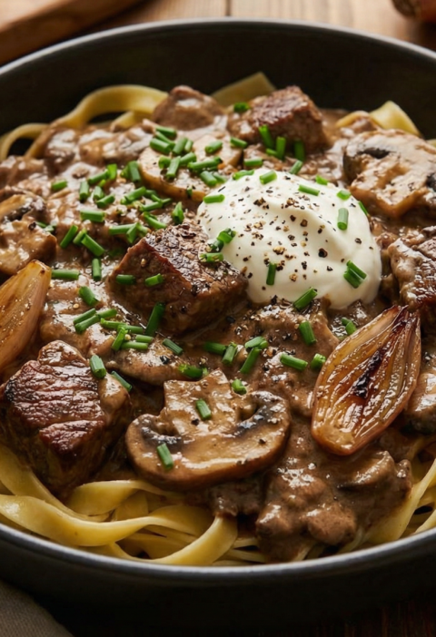 Delia Smith Beef Stroganoff Recipe