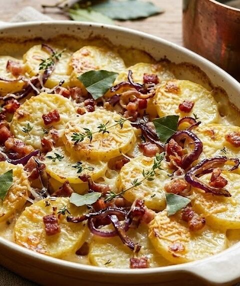 Delia Smith Boulangere Potatoes