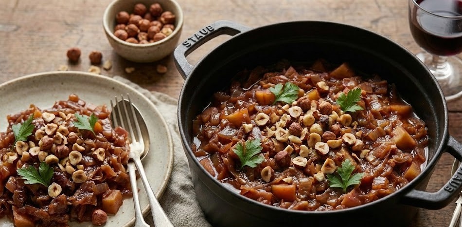 Delia Smith Braised Red Cabbage