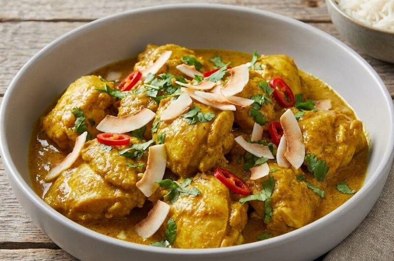 Delia Smith Leftover Chicken Curry