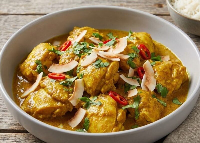 Delia Smith Leftover Chicken Curry
