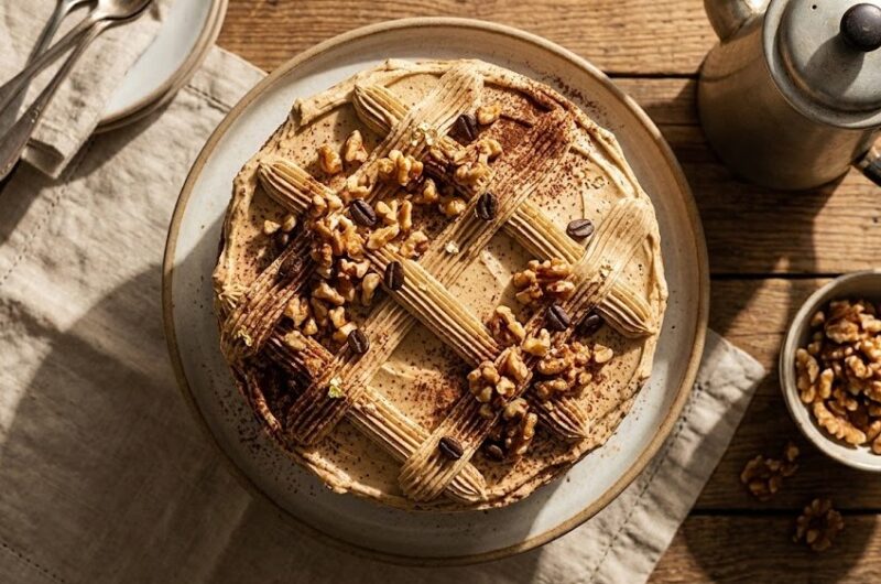 Delia Smith Coffee And Walnut Cake Recipe