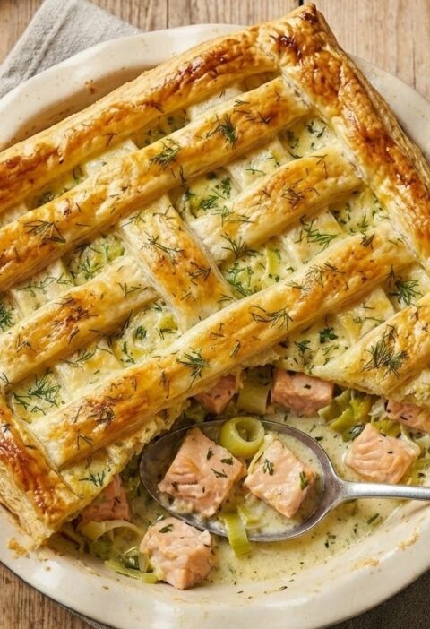 Delia Smith Fish Pie with Leeks