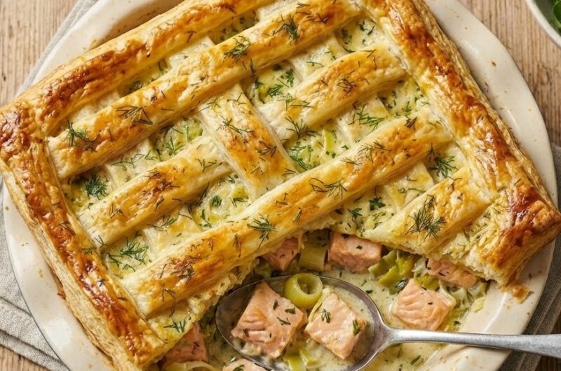 Delia Smith Fish Pie with Leeks
