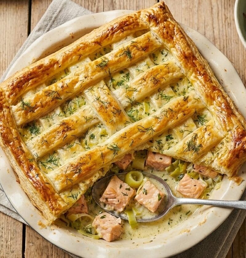 Delia Smith Fish Pie with Leeks