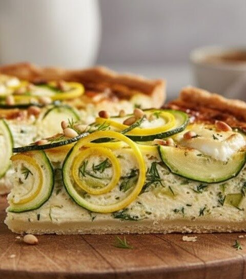 Delia Smith Courgette Quiche