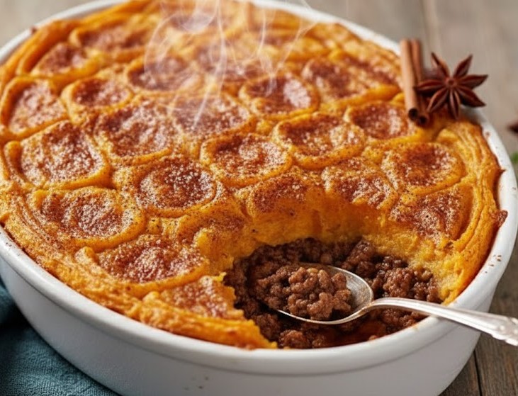 Delia Smith Cottage Pie with Cinnamon