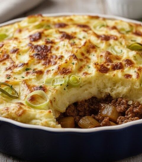 Delia Smith Cottage Pie with Leeks