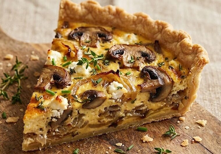Delia Smith Mushroom Quiche Recipe