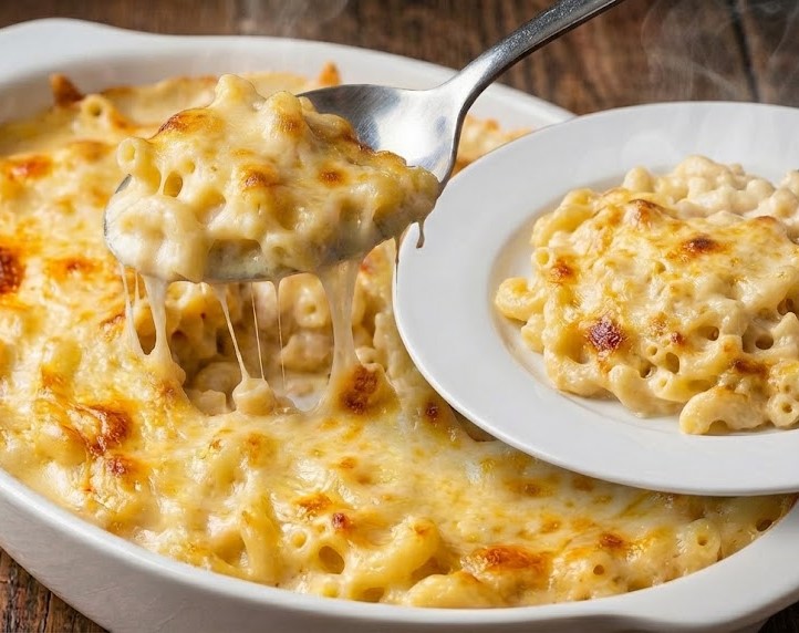 Delia Smith Macaroni Cheese with Bacon