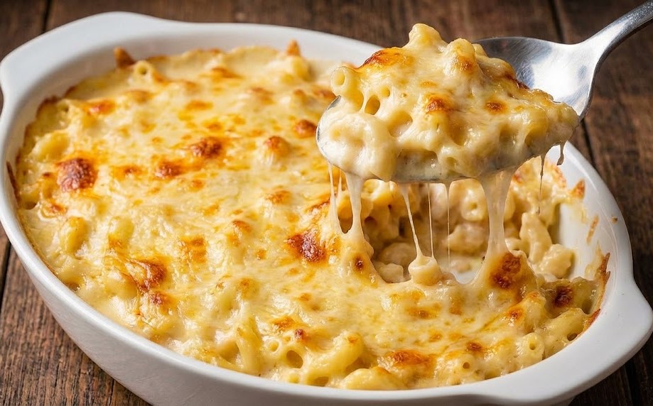 Delia Smith Macaroni Cheese with Bacon