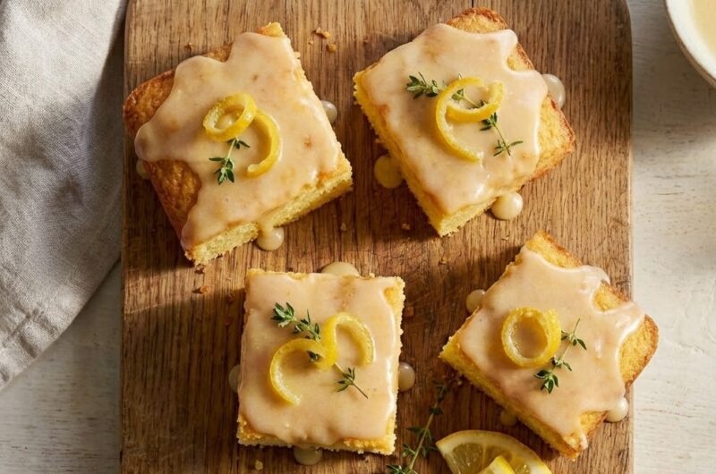 Delia Smith Lemon Drizzle Tray Bake