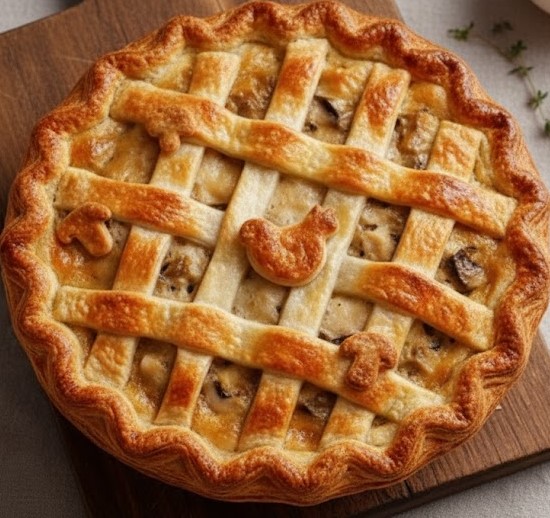 Delia Smith Chicken and Mushroom Pie
