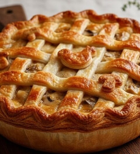 Delia Smith Chicken and Mushroom Pie