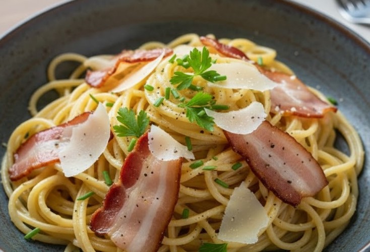 Delia Smith Spaghetti Carbonara