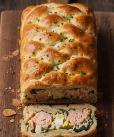 Delia Smith Salmon Coulibiac