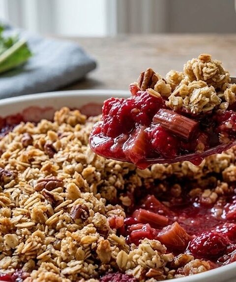 Delia Smith Rhubarb Crumble Recipe