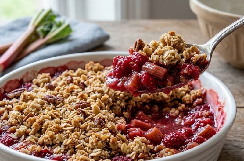 Delia Smith Rhubarb Crumble Recipe