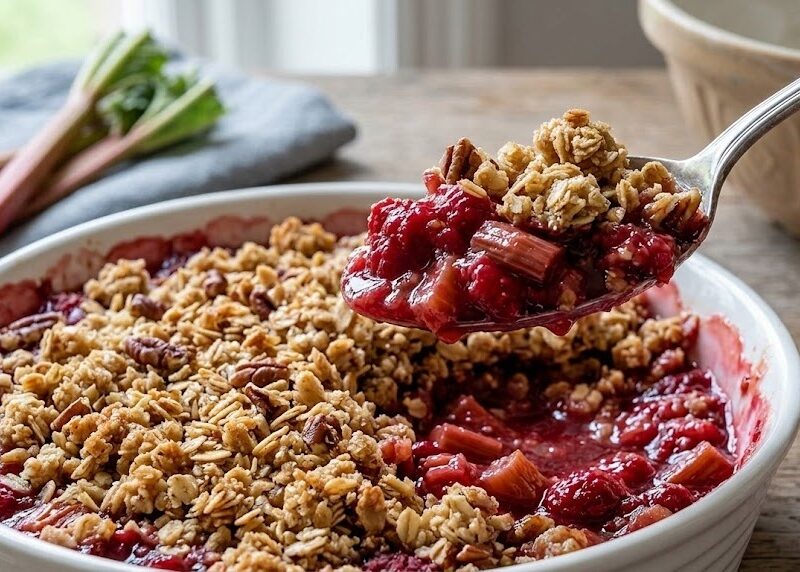 Delia Smith Rhubarb Crumble Recipe