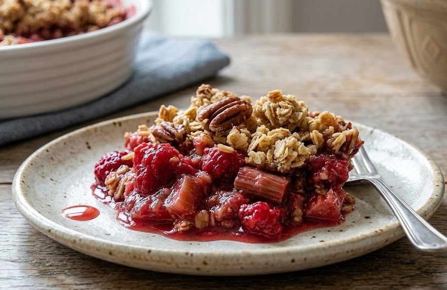 How to Make Delia Smith Rhubarb Crumble Recipe