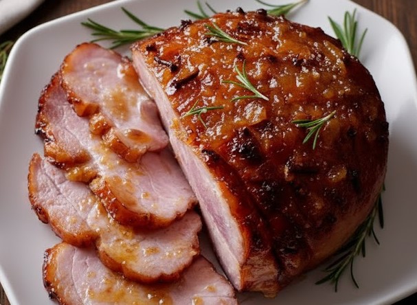 Delia Smith Roast Glazed Gammon Ham