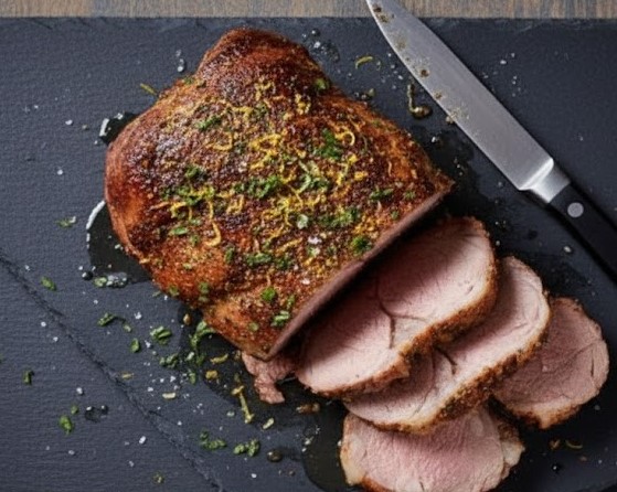 Delia Smith Roast Lamb with Garlic and Rosemary