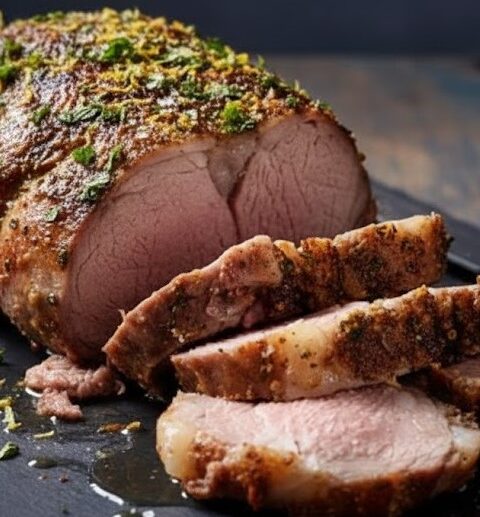 Delia Smith Roast Lamb with Garlic and Rosemary
