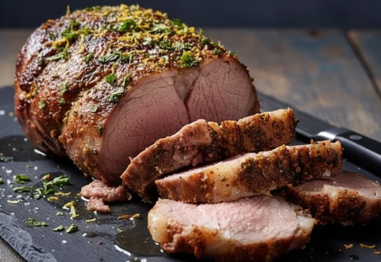 Delia Smith Roast Lamb with Garlic and Rosemary