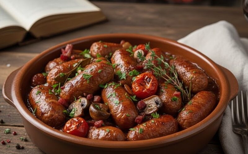 Delia Smith Sausage Casserole Red Wine Recipe