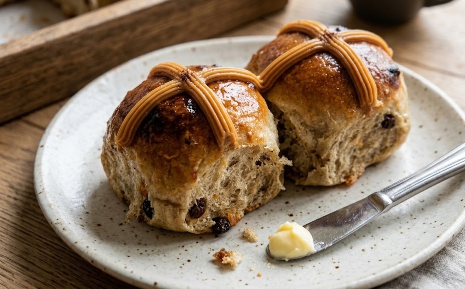 How to Make Delia Smith Hot Cross Buns