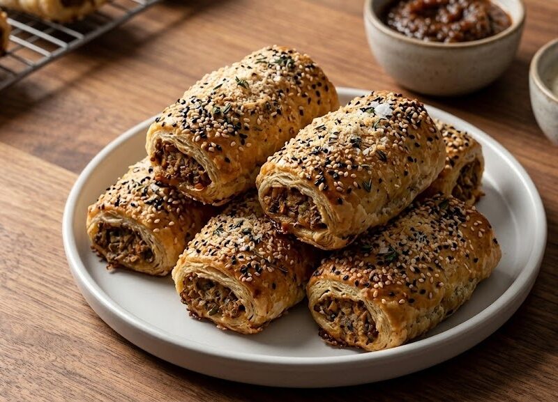 Delia Smith Vegetarian Sausage Rolls Recipe