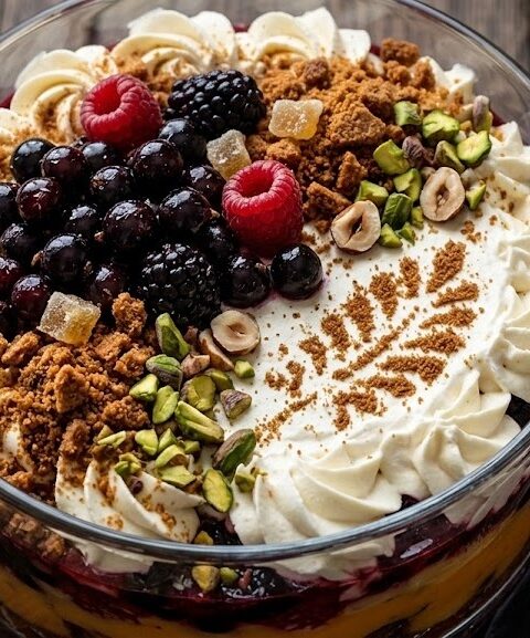 Delia Smith Traditional Raspberry Trifle Recipe