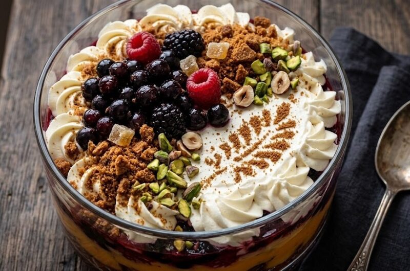 Delia Smith Traditional Raspberry Trifle Recipe