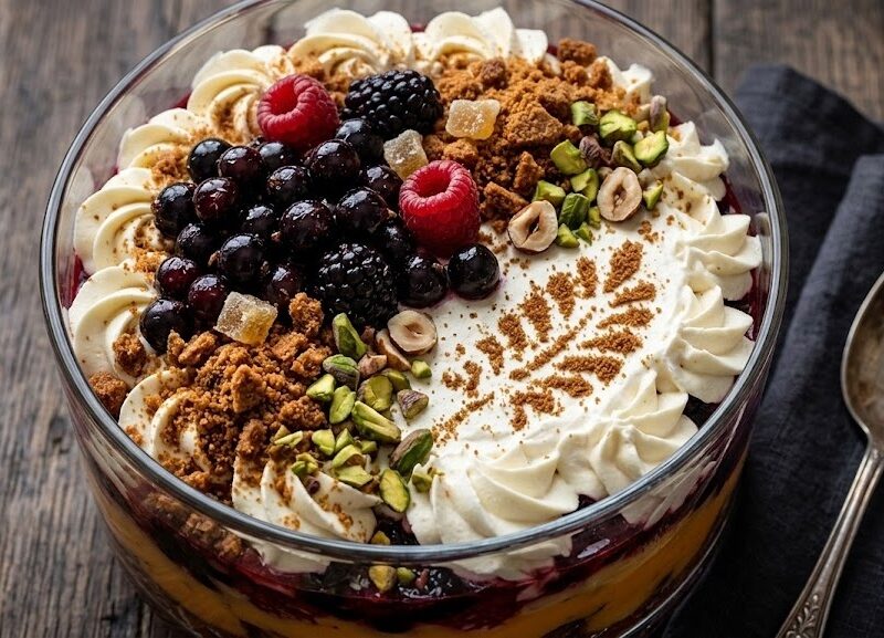 Delia Smith Traditional Raspberry Trifle Recipe