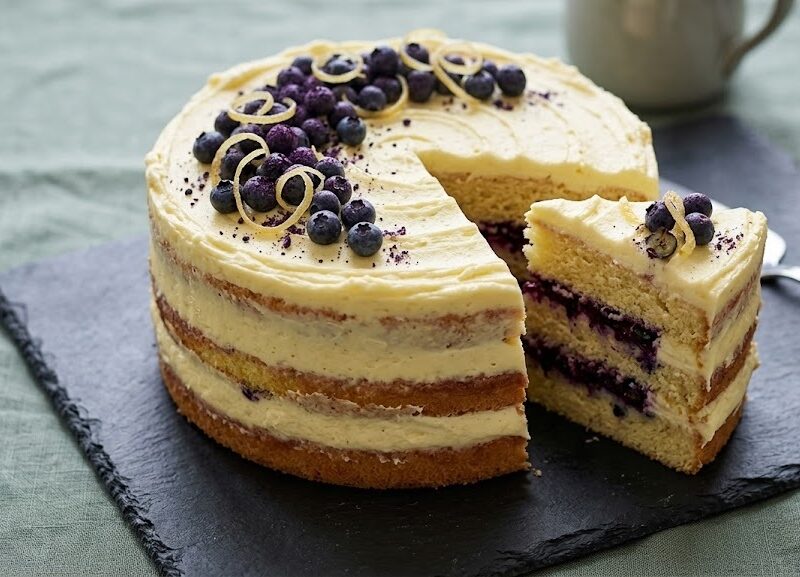 Delia Smith Lemon and Blueberry Cake Recipe