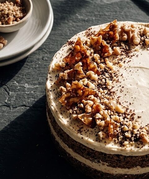 Delia Smith Coffee And Walnut Cake Recipe