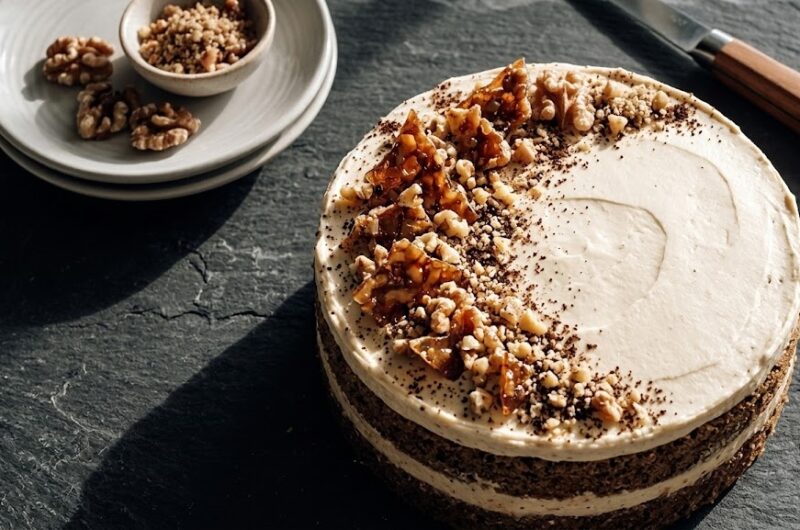 Delia Smith Coffee And Walnut Cake Recipe