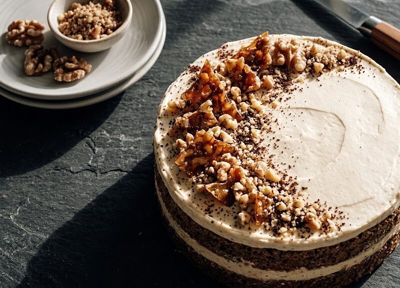 Delia Smith Coffee And Walnut Cake Recipe