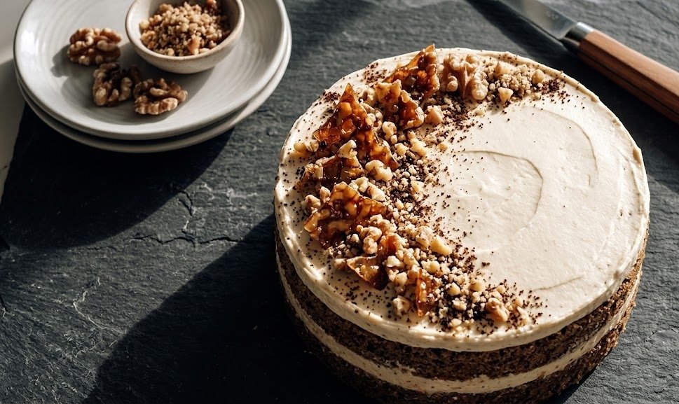 Delia Smith Coffee And Walnut Cake Recipe