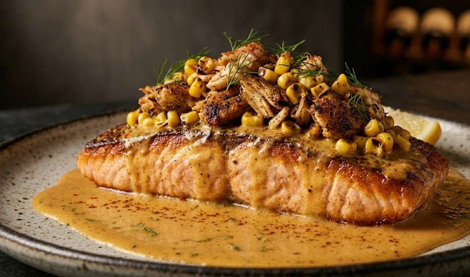 How to Make pappadeaux salmon alexander with creamy sauce recip