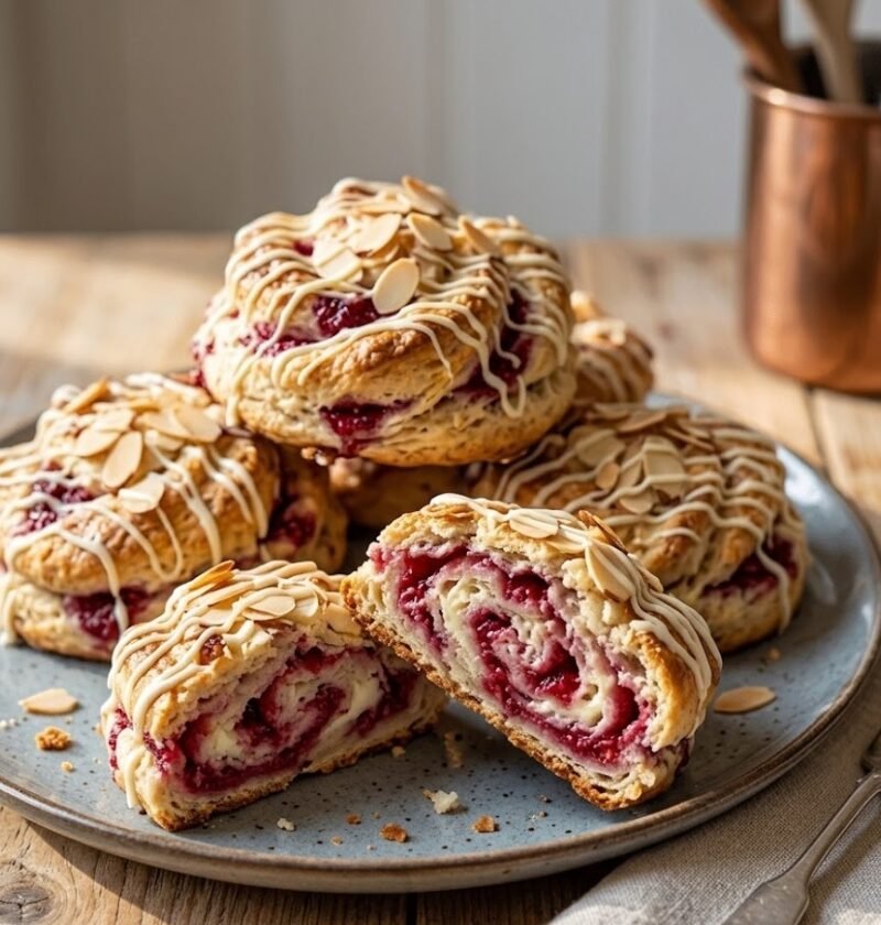 Mary Berry Raspberry and White Chocolate Scones Recipe