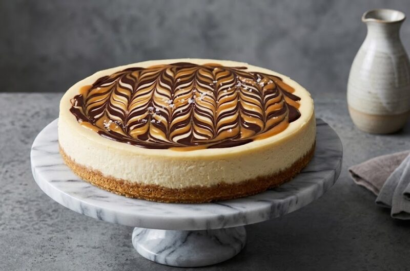 Martha Stewart’S Raspberry-Swirl Cheesecake