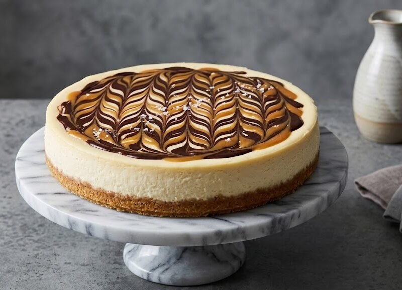 Martha Stewart’S Raspberry-Swirl Cheesecake