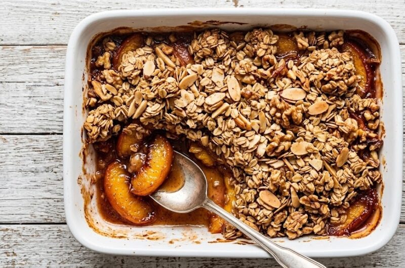 Martha Stewart’s Peach Crumble
